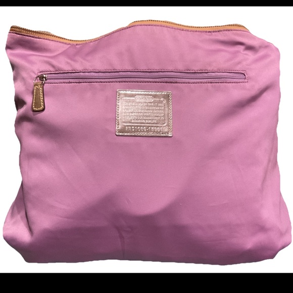 Coach Poppy Limited Edition Gold Storypatch Glam Tote 15301 Canvas And Leather - Picture 8 of 12